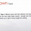 brown tape